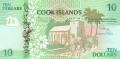 Cook Islands 10 Dollars, (1992)